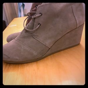 Slightly used Tom Wedges